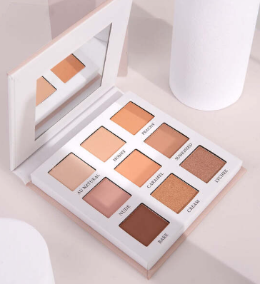 IN THE NUDE Eyeshadow Palette - 9 Shades - by EYE CANDY London