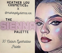 PRE-ORDER - The Sienna Palette 30 Colour Eyeshadow Palette by Heather Lou Cosmetics®